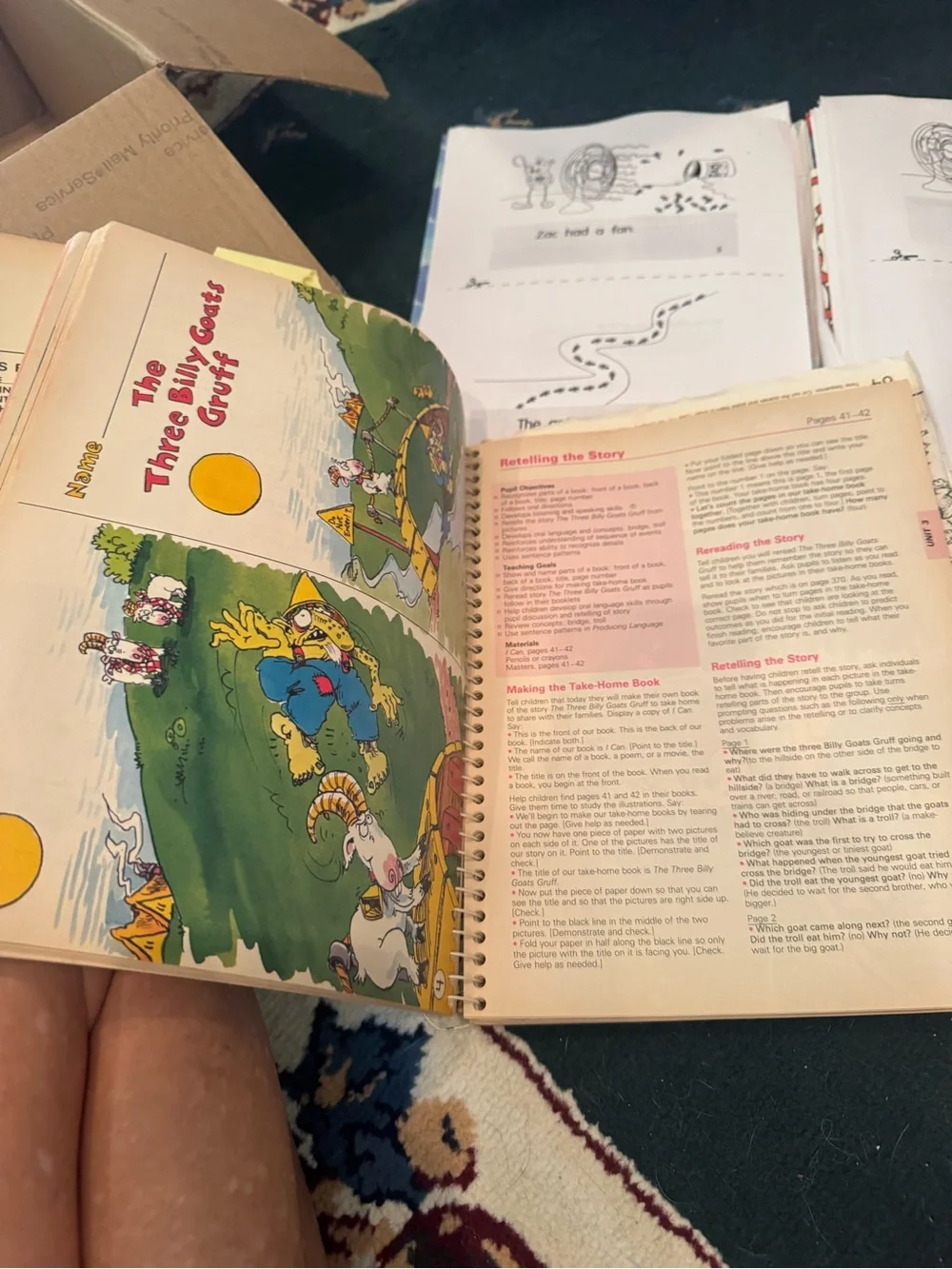 Elementary ed books and lessons